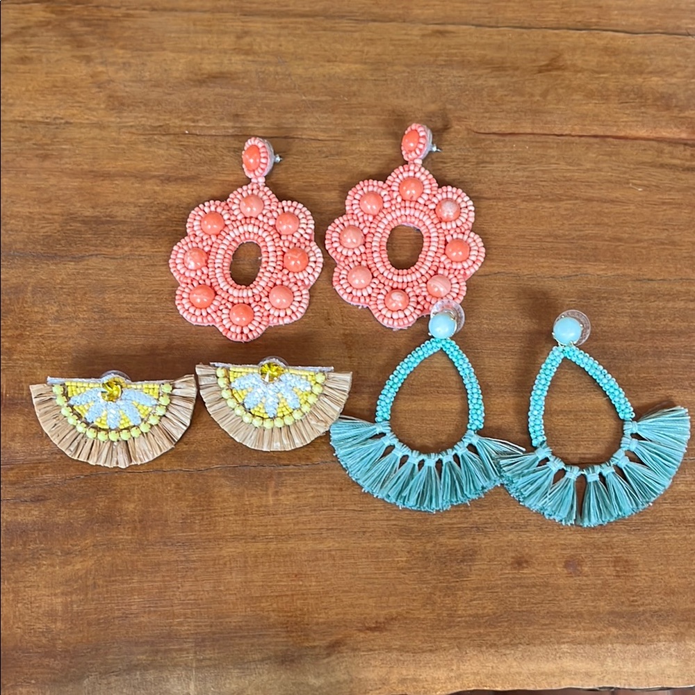 Pastel Stella & Dot Earring Set - Picture 1 of 11